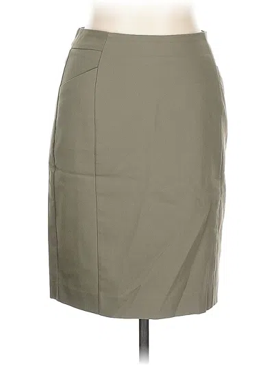 Pre-owned H&m Formal Skirt In Gray