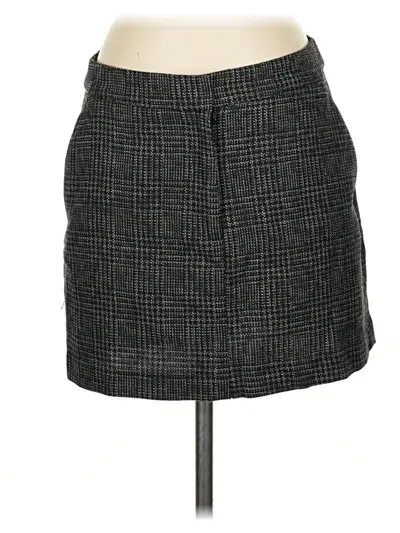 Pre-owned H&m Formal Skirt In Gray