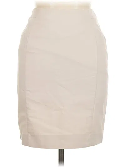 Pre-owned H&m Formal Skirt In Ivory