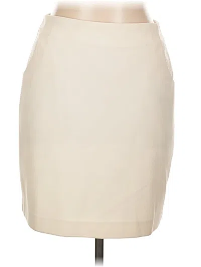 Pre-owned H&m Formal Skirt In Ivory