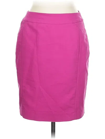 Pre-owned H&m Formal Skirt In Pink