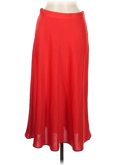 H&m Formal Skirt In Red