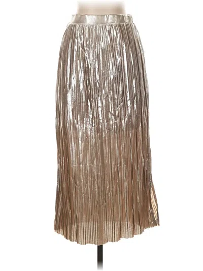 H&m Formal Skirt In Silver
