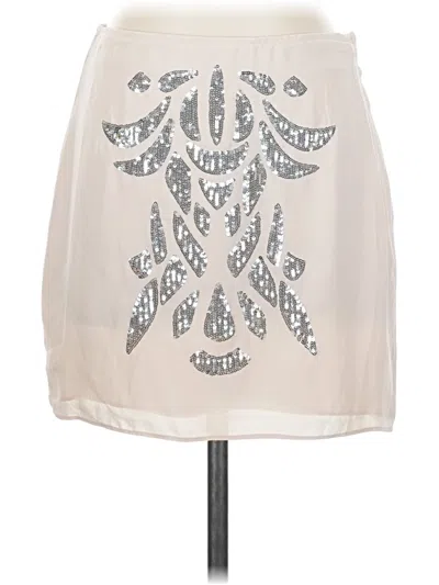 H&m Formal Skirt In White