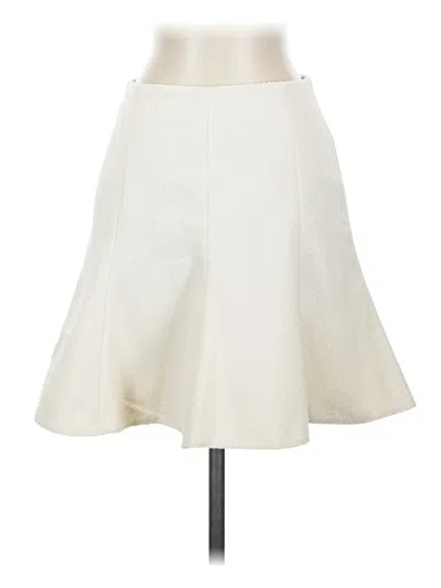 H&m Formal Skirt In White