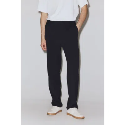 H&m Four-way Stretch Regular-fit Pull-on Pants In Black