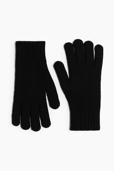H&m Gloves In Black