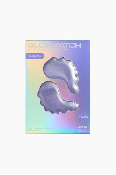 H&m Glow Eye Patches In Purple