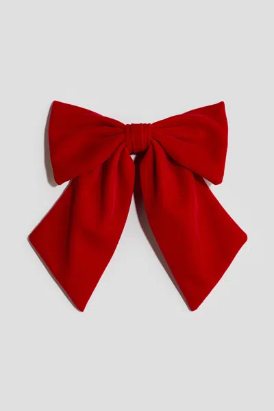 H&m Kids' Hair Clip With Bow In Brown