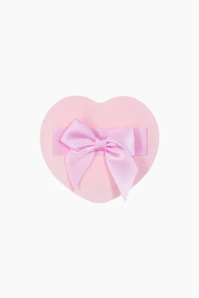 H&m Heart-shaped Powder Puff In Pink
