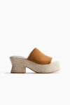 H&m Heeled Espadrilles In Multi