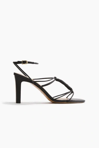 H&m Heeled Strappy Sandals In Multi