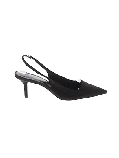 Pre-owned H&m Heels In Black