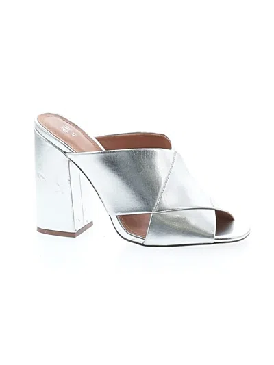 Pre-owned H&m Heels In Silver