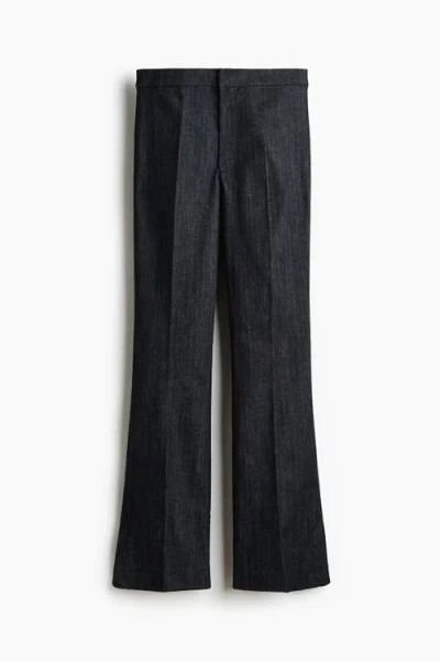 H&m High Flared Jeans In Blue