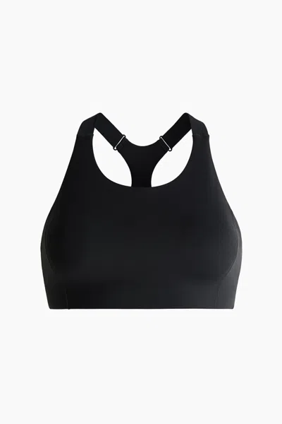H&m High Support Sports Bra With Shapemove In Black