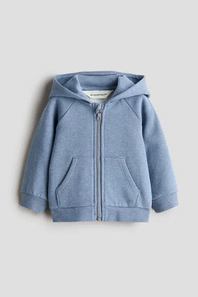 H&m Babies' Hooded Jacket In Blue