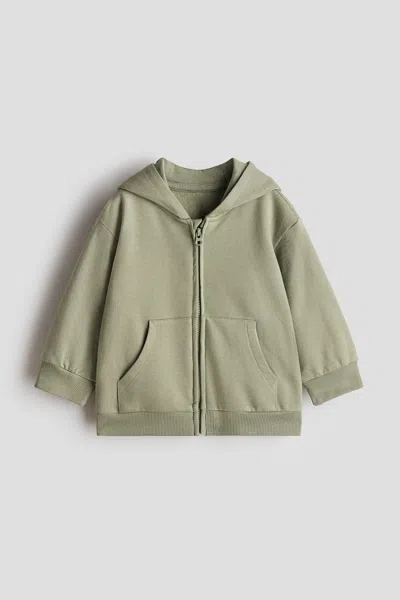 H&m Babies' Hooded Jacket In Gray
