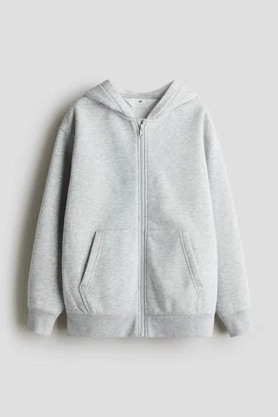 H&m Kids' Hooded Jacket In Gray