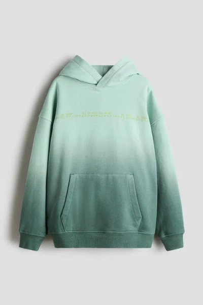 H&m Kids'  Hoodie In Green