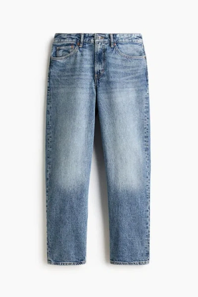 H&m Houston Loose Jeans In Blue