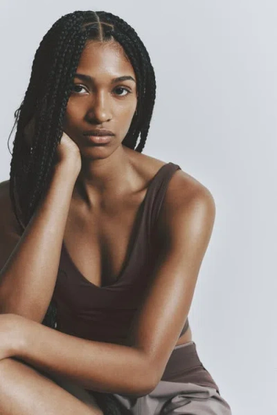 H&m Integral-bra Sports Top With Sculptmove In Multi
