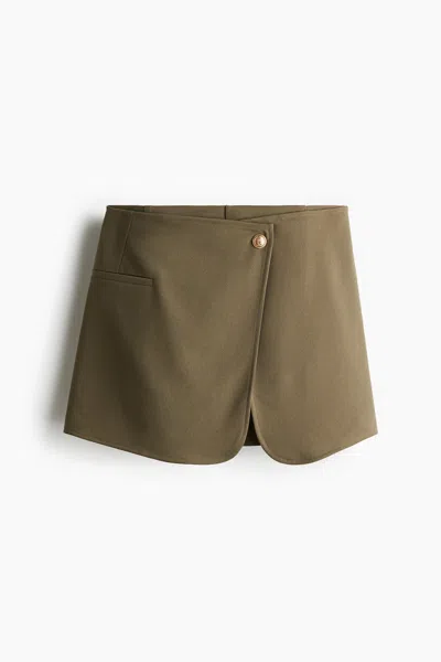 H&m Interlock Skort In Purple
