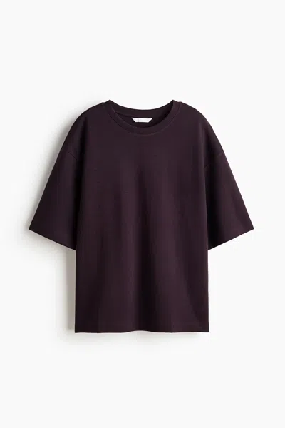 H&m Interlock T-shirt In Purple