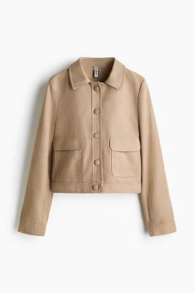 H&m Jacket In Beige