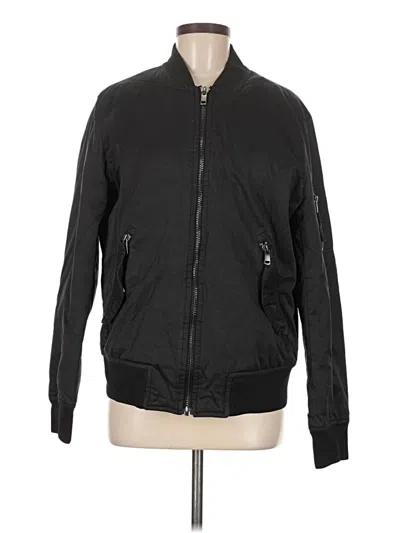 Pre-owned H&m Jacket In Black