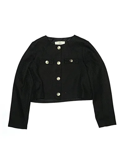Pre-owned H&m Kids' Jacket In Black