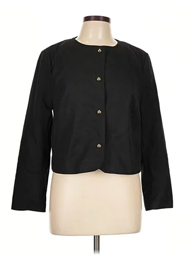 Pre-owned H&m Jacket In Black
