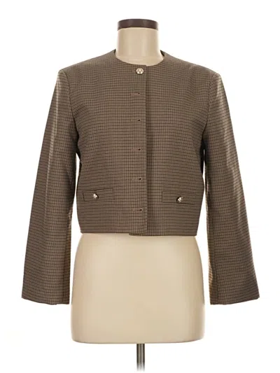 Pre-owned H&m Jacket In Brown