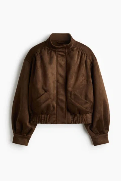 H&m Jacket In Brown