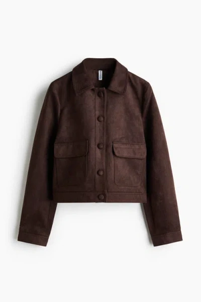 H&m Jacket In Brown