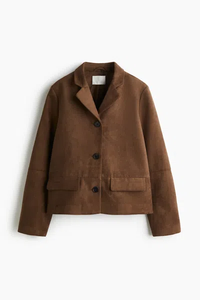 H&m Jacket In Brown
