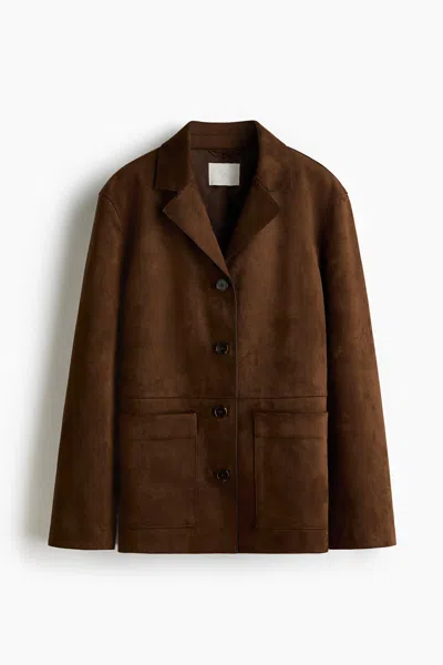 H&m Jacket In Brown