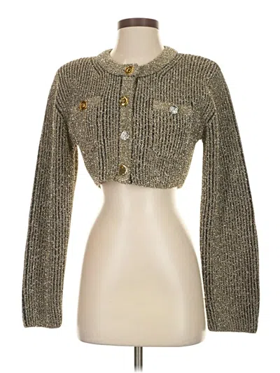 Pre-owned H&m Jacket In Gold