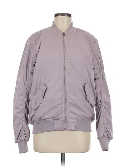 Pre-owned H&m Jacket In Gray