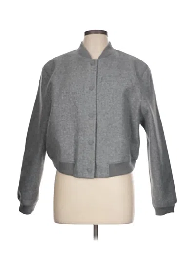 Pre-owned H&m Jacket In Gray