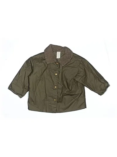 Pre-owned H&m Babies' Jacket In Green