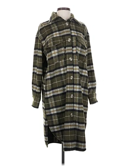 Pre-owned H&m Jacket In Green