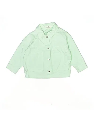 Pre-owned H&m Kids' Jacket In Green