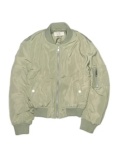 Pre-owned H&m Kids' Jacket In Green