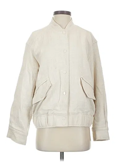 Pre-owned H&m Jacket In Ivory