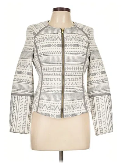 Pre-owned H&m Jacket In Ivory