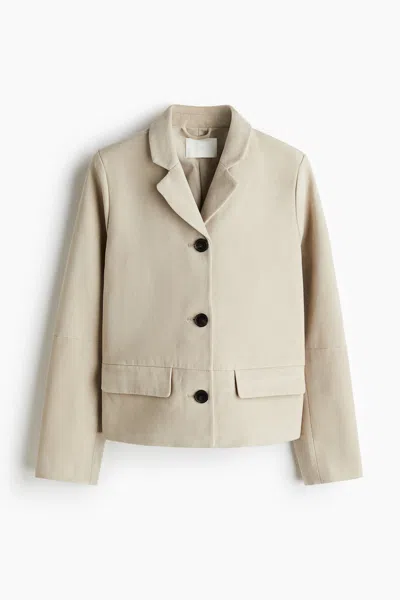 H&m Jacket In White