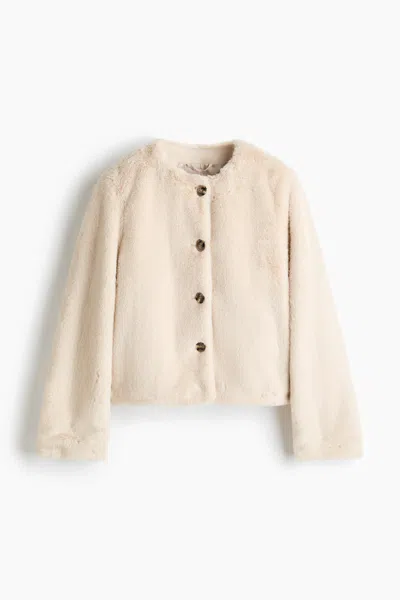 H&m Jacket In Neutral