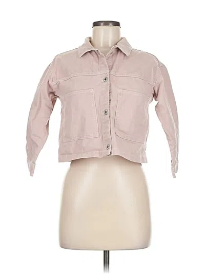 Pre-owned H&m Jacket In Pink
