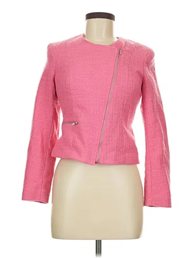 Pre-owned H&m Jacket In Pink
